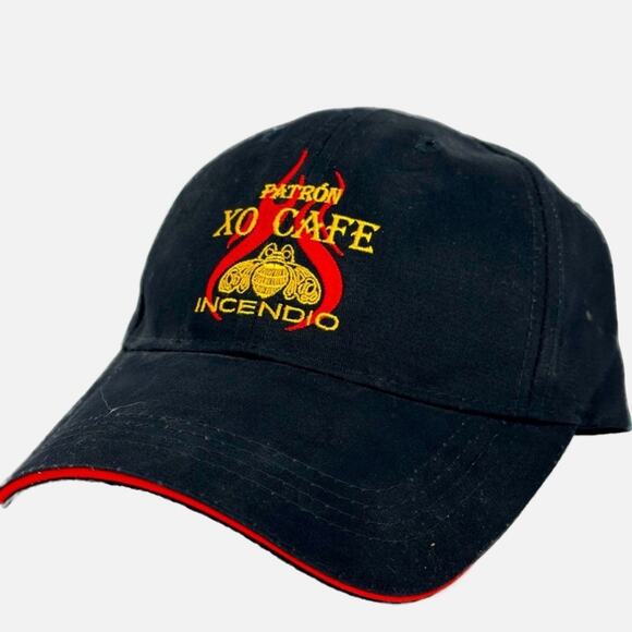 Petron XO Cafe Incendio Black Ball Cap Hat - BLACK RED YELLOW - Picture 1 of 5